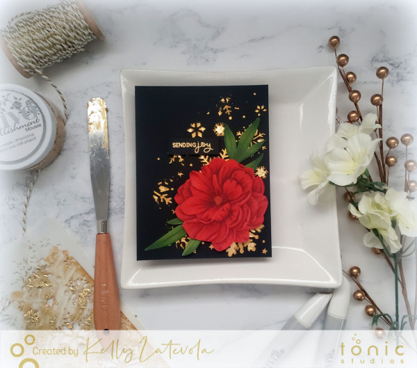 Winter Rose Card