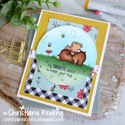 1 Stamp Set 4 Ways - Bear Cards