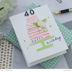 Custom Birthday Cake Cards