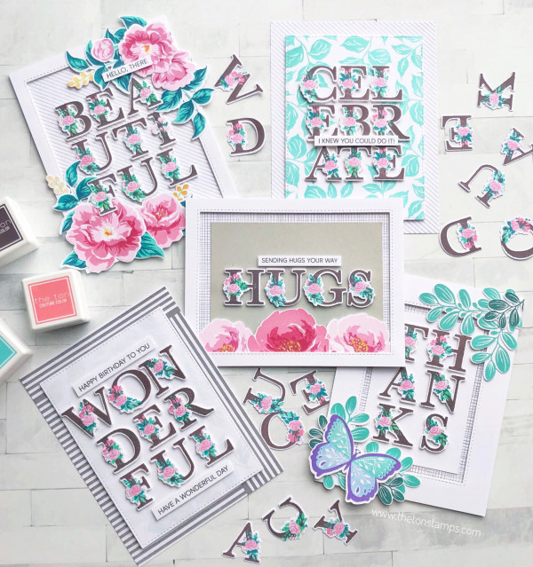 Floral Alphabet Cards