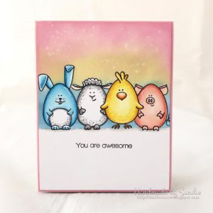 Spring Animals Card