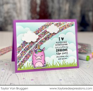 Funny Grumpy Unicorn Card