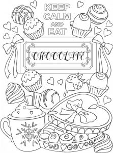 6 Keep Calm Coloring Pages