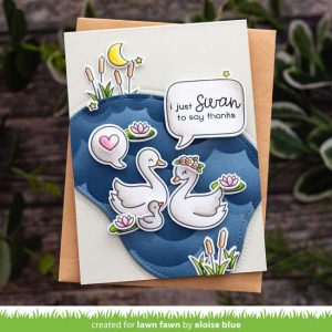 Swan Thank You Card