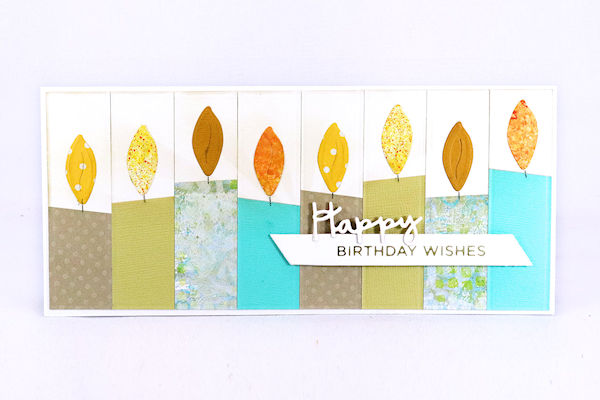 Faux Quilting Birthday Card