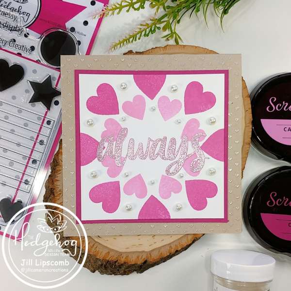 Creating a Stamped Wreath Card