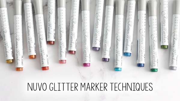 Nuvo Glitter Markers