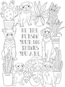 6 Pet Coloring Pages