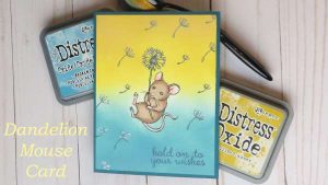 Dandelion Mouse Card