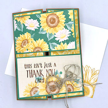 Double Panel Gate Fold Card