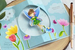 Interactive Fairy Spinner Card