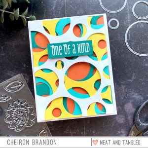 Abstract Circles Card