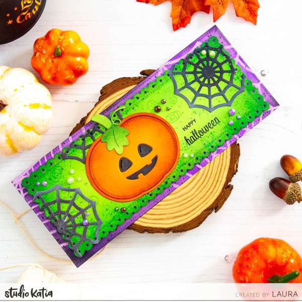 Halloween Slimline Card