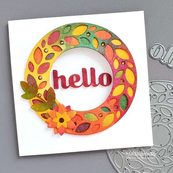 Fall Wreath Card