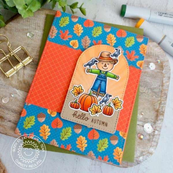 Fall Scarecrow Card