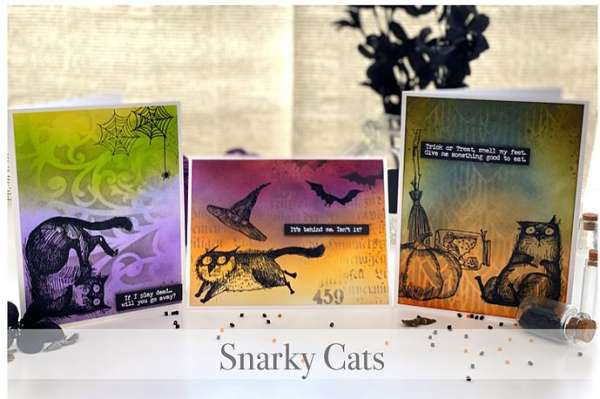 Halloween Cat Cards