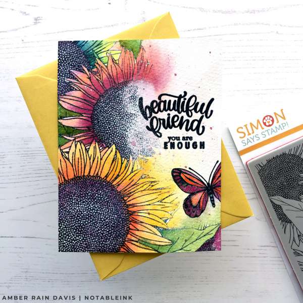 Autumn Sunflower Card