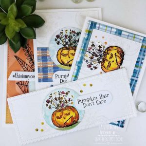 DIY Plaids for Pumpkin Cards