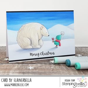 A Girl and Her Polar Bear Cards