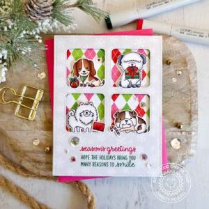 Holiday Dogs Card