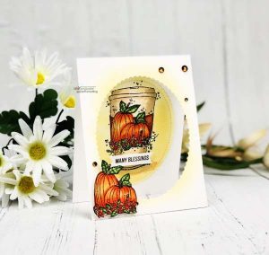 Autumn Coffee Cup Card