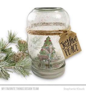 Mason Jar Snow Globe