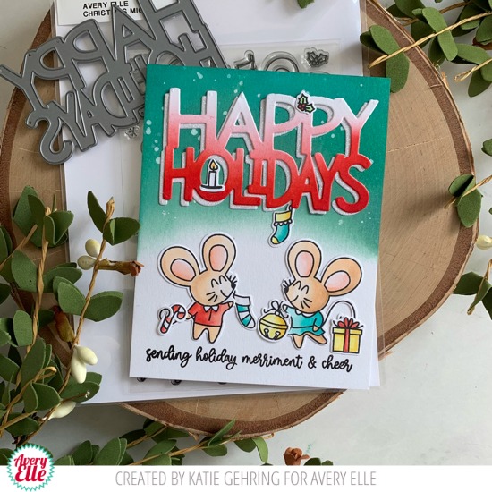 Christmas Mice Card