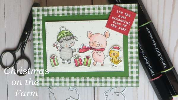 Christmas on the Farm Card