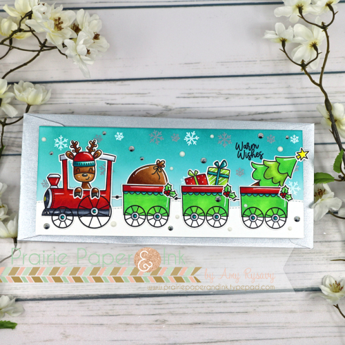 Christmas Train Card