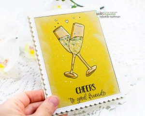 Champagne Cheers Card