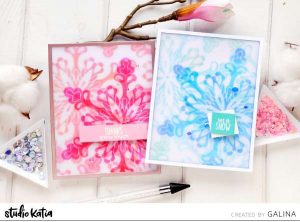 Layered Snowflake Cards