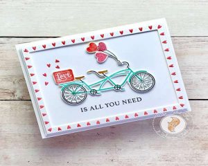 Valentine Bike Card