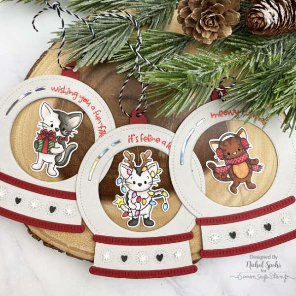 Christmas Cat Tags