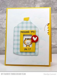 Missing You Milk Carton Card