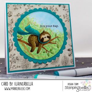 Sloth Birthday Card