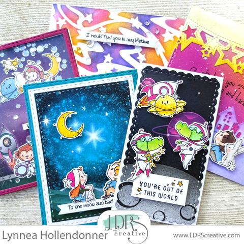 5 Outer Space Cards