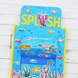 Underwater Slider Panel Pop Up Card