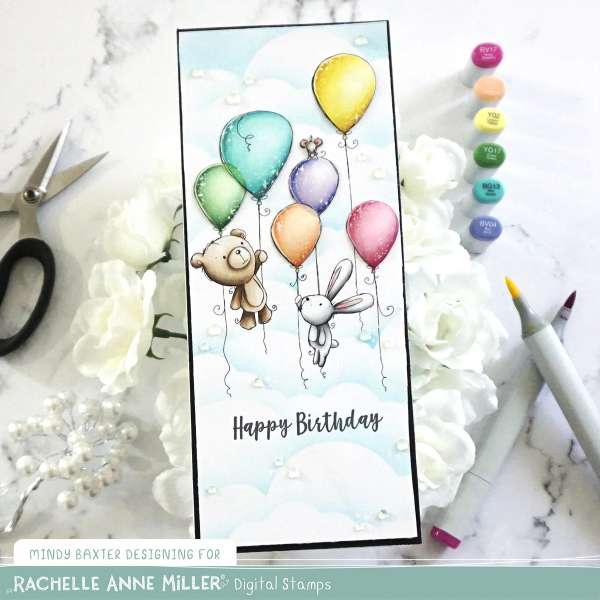 Birthday Balloons Card