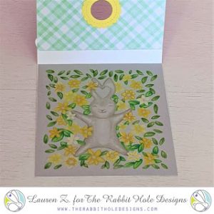 Bunny Flower Card