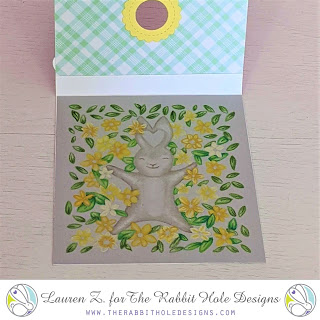 Bunny Flower Card