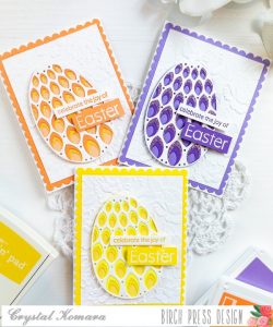 Die Cut Easter Egg Cards