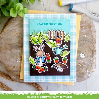 Peter Rabbit Inspired Card