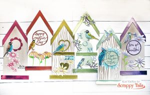 Birdhouse Shaped Cards