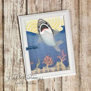 Jaws Inspiration Shark Card