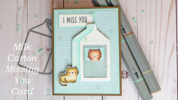 Missing You Shaker Card