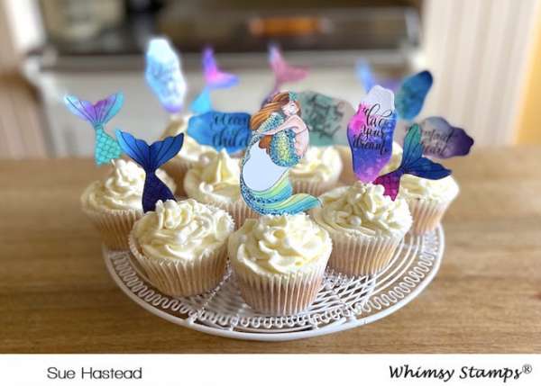 Mermaid Cupcake Toppers