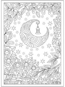 6 Starry Skies Coloring Pages