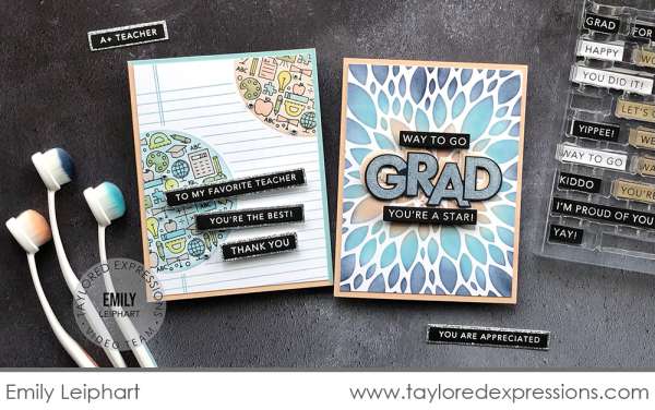 Teacher and Grad Cards