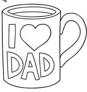 Dad Mug Free Digital Stamp