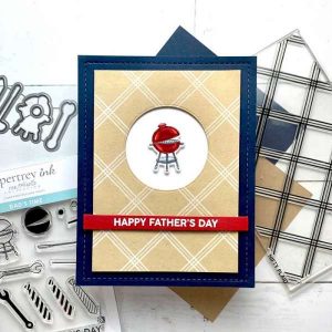 BBQ Grill Father's Day Card Tutorial